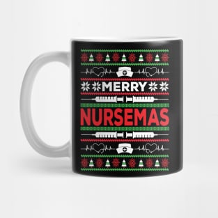 Merry Nursemas Nurse christmas Mug